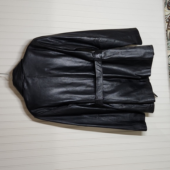 Wilson's butter soft blk leather jacket - Picture 4 of 5